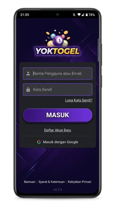 Cara Mudah Masuk Akun yoktogel Untuk Pengguna Android